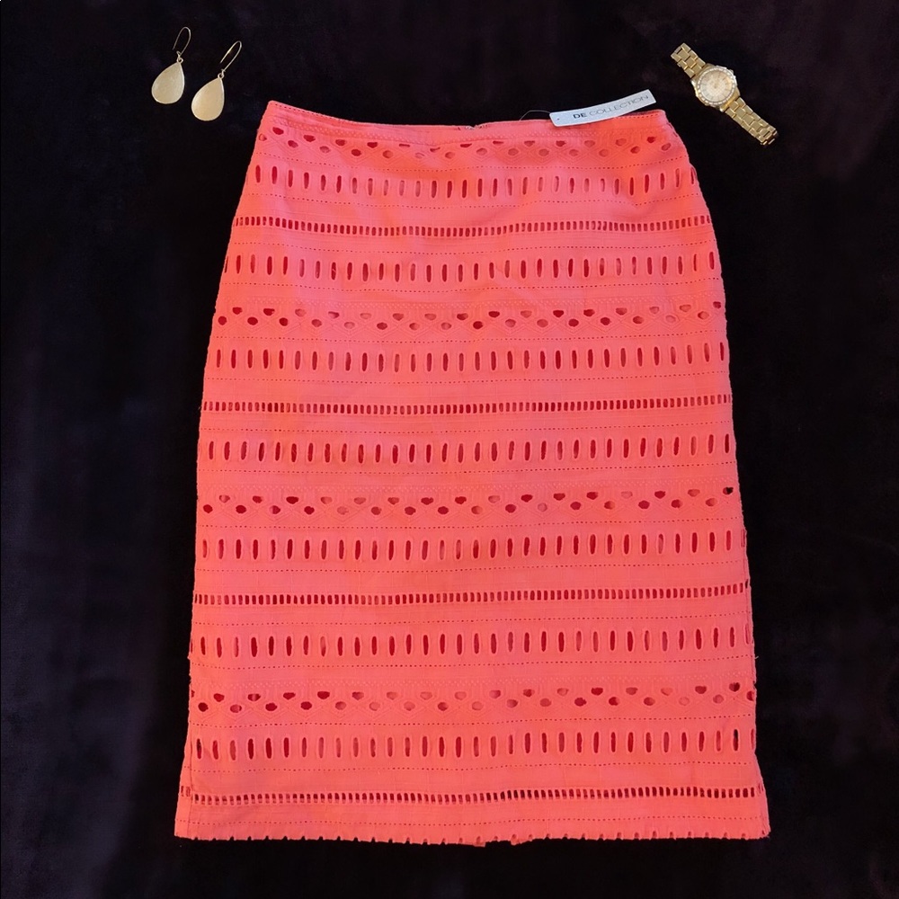 NEW | Pencil skirt | Coral